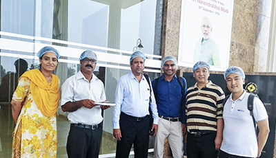 杰曼檢重秤在印度乳業巨頭—Auml產線上穩定運行超6年