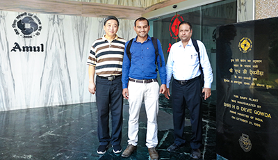 杰曼科技檢重秤在印度乳業巨頭—Auml產線上穩定運行超6年