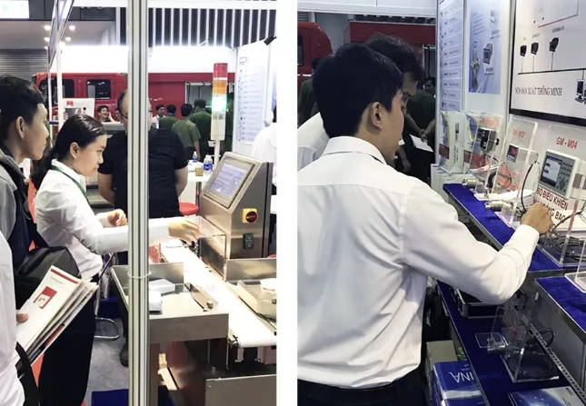 杰曼越南展會現場技術講解