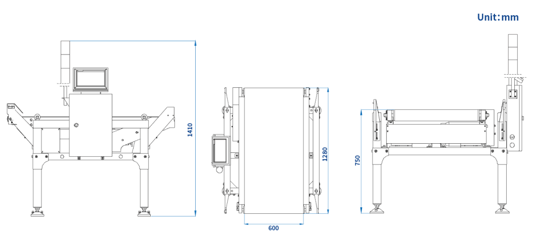 杰曼自動稱重機，在線重量檢測機/剔除分選 CW-60KG 稱重精度高達±5g，高精度高速度動態檢重秤廠家直銷