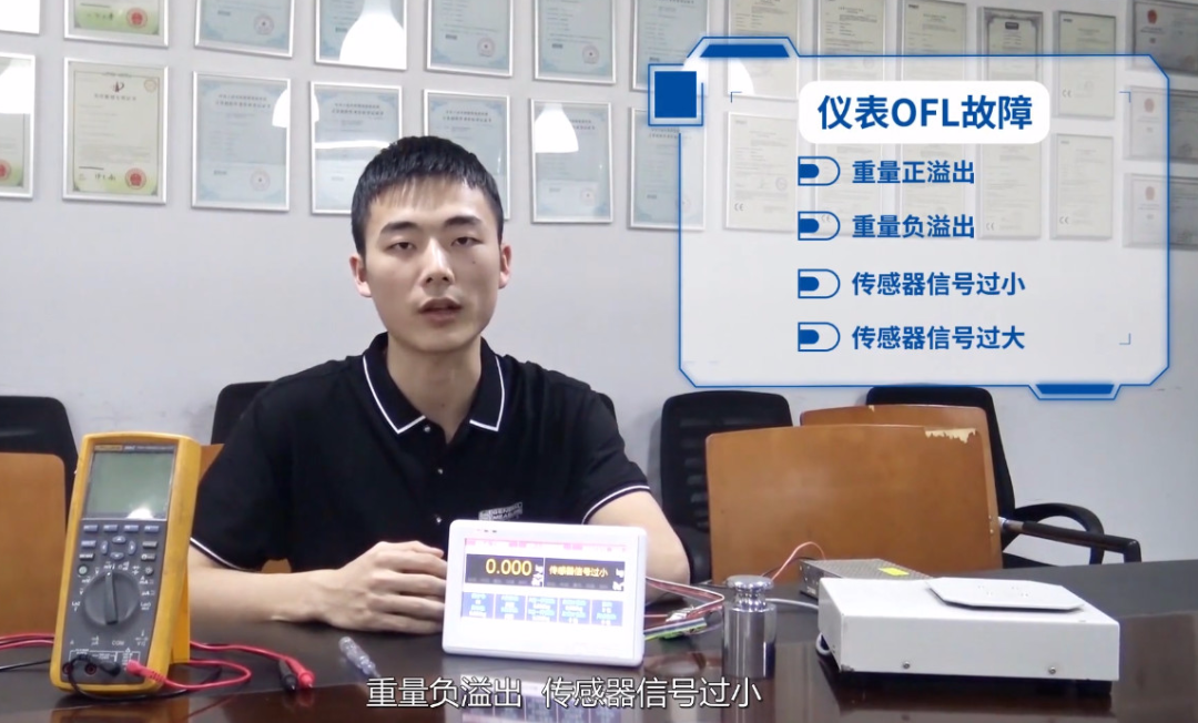 杰曼稱重儀表產生OFL故障的排查