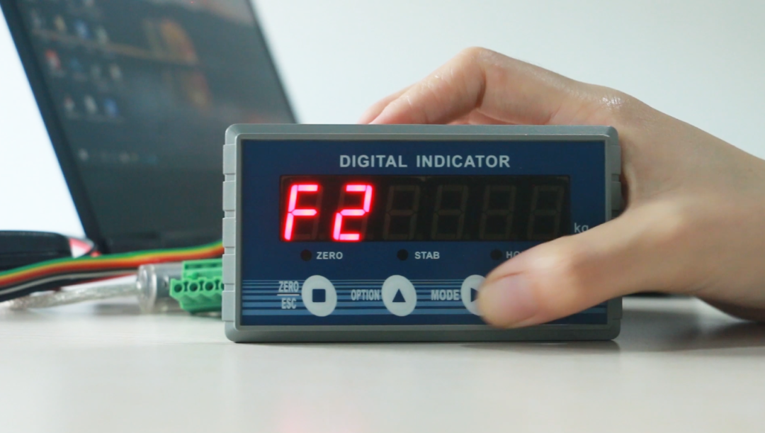 稱重儀表參數設置