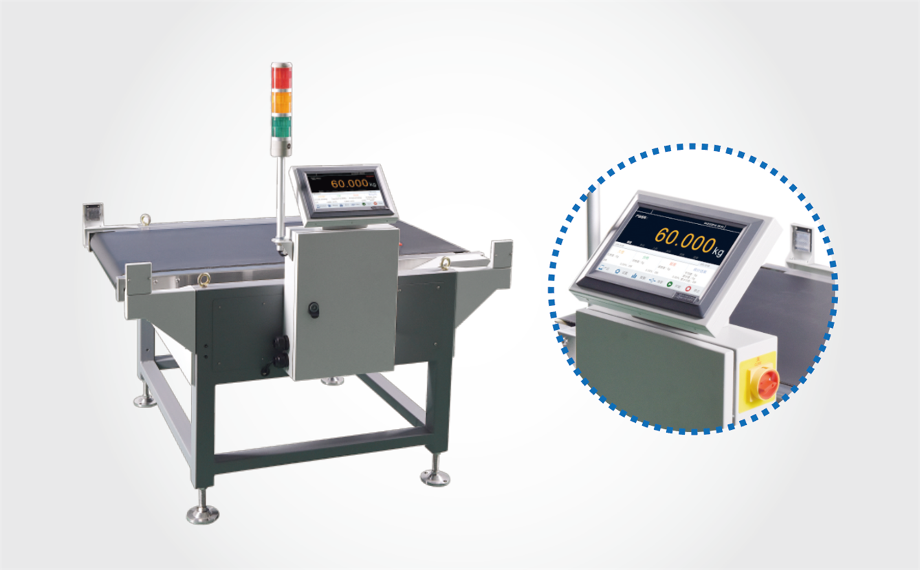 在線動態檢重秤如何查看數據統計及設置參數？