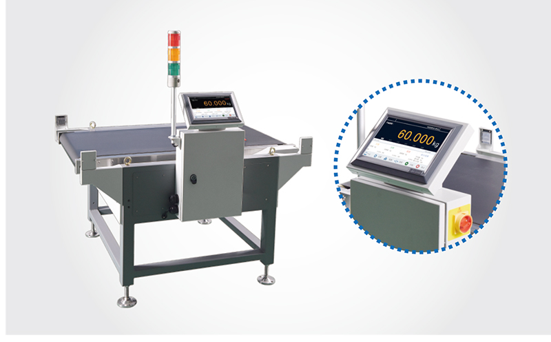 在線動態檢重秤如何查看數據統計及設置參數？