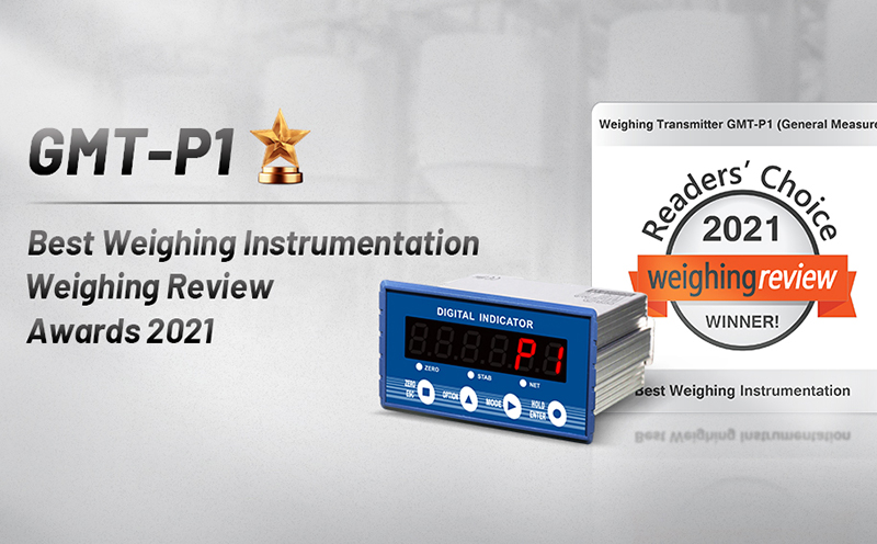 杰曼科技GMT-P1被國際稱重平臺評為最佳稱重儀表